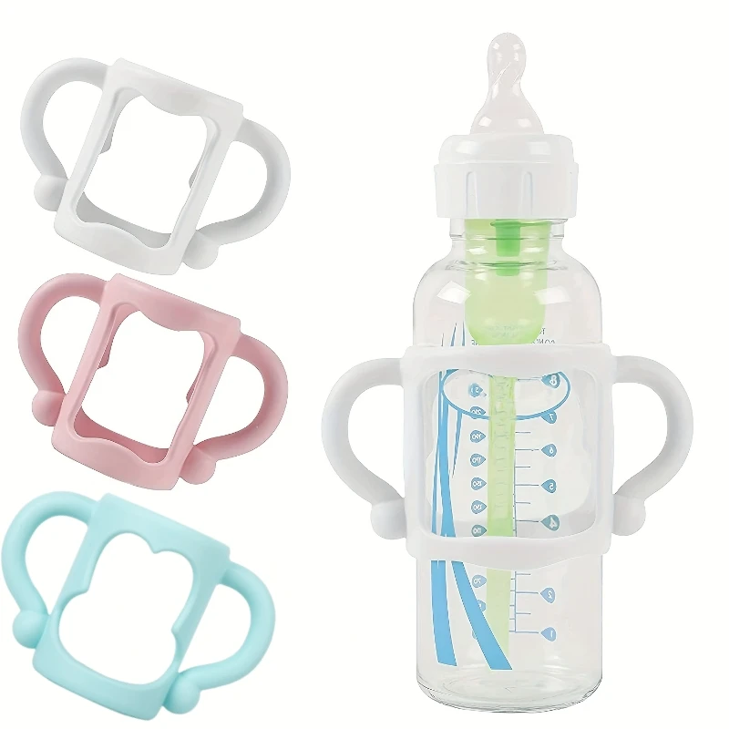 Silicone Bottle Handle for Universal Narrow Baby Bottles