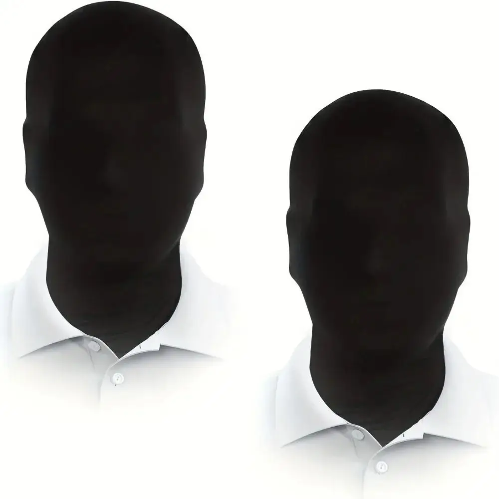 2 stücke Neue Cosplay Volle Maske Dünne Atmungsaktive Haube Cosplay Prop Geist Festival Zubehör Halloween Kostüme Cosplay Kopf Abdeckung – Detail 6