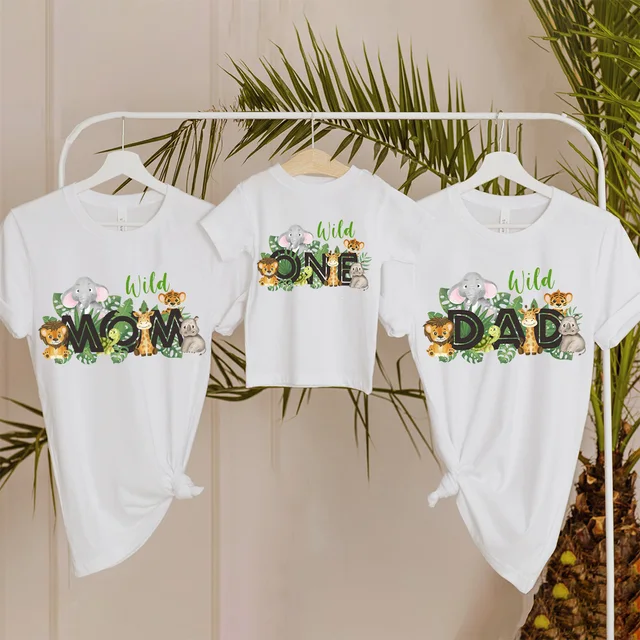 [최신|인기상품]유아남매룩 => 온 가족을 위한 멋진 패밀리 룩: Wild Family Matching Family Shirts [ChinaNOW | 추천상품]