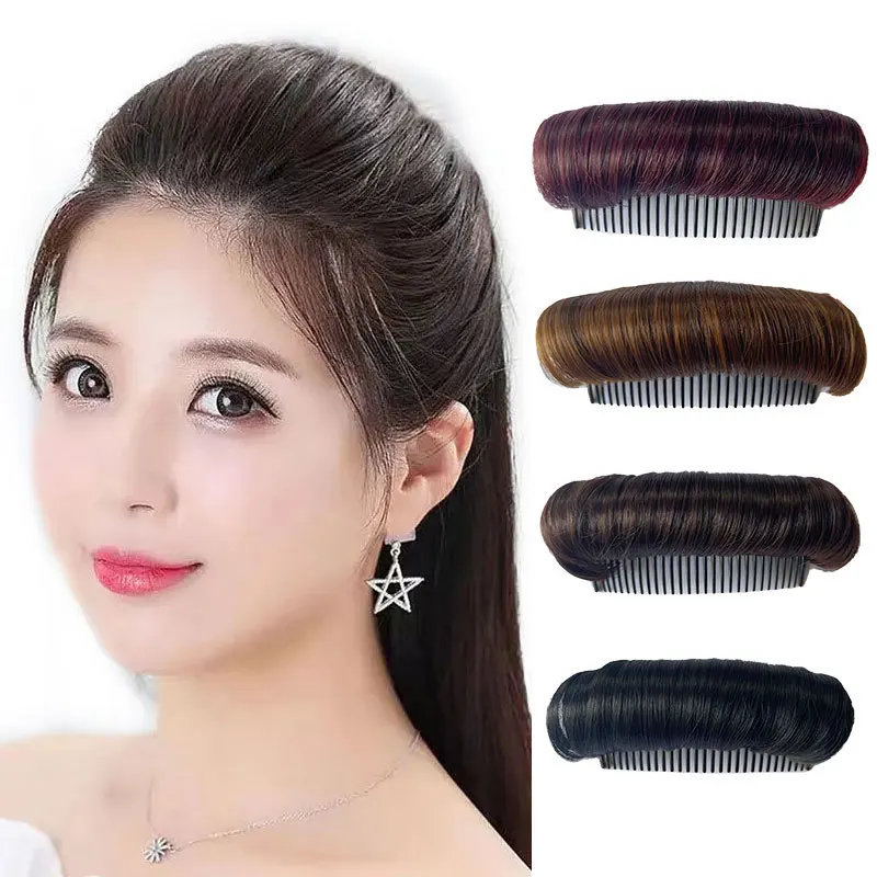 Sponge Hair Bun Clip Maker Princess Styling Hair Fluffy Sponge Pad For
