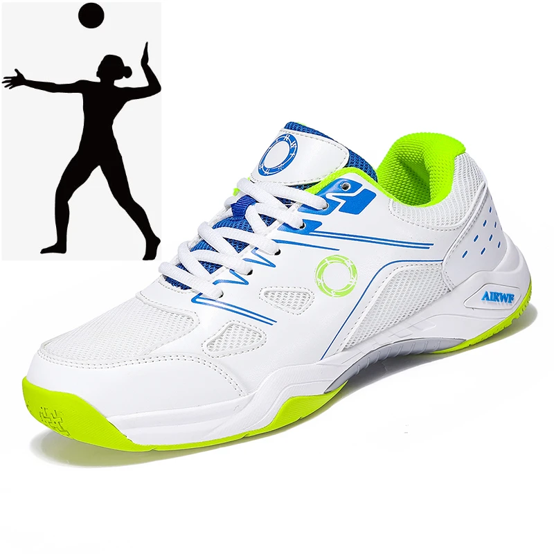 Luxury Brand Men's Volleyball Shoes, Outdoor Fitness Lightweight Badminton Shoes, Men's Tennis Training Sports Shoes