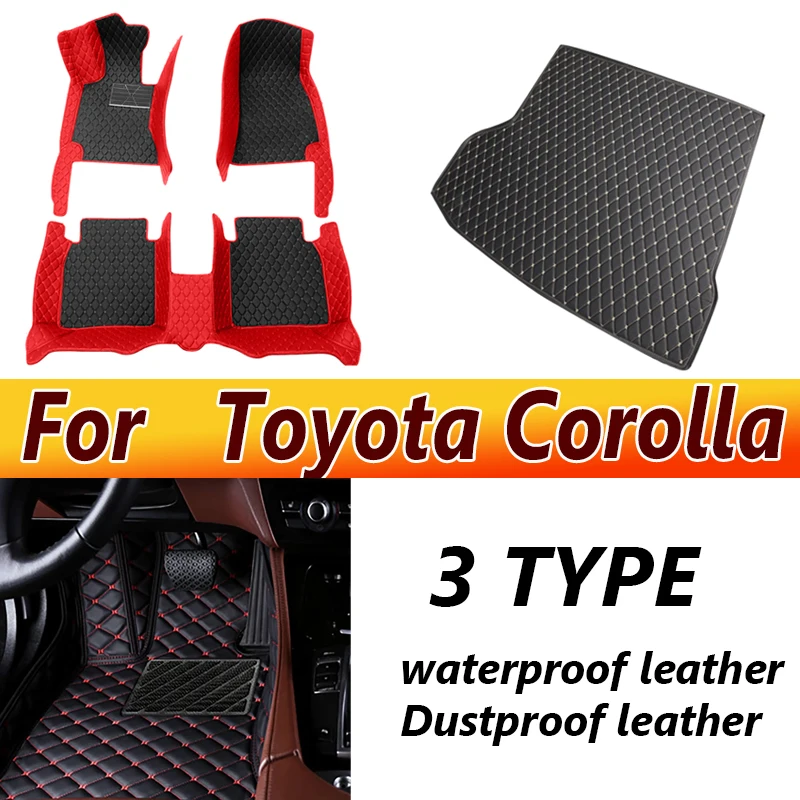 Tappetini Auto Per Toyota Corolla Cross 2022 Custom Auto Foot Pads Automobile Carpet Cover Accessori Interni
