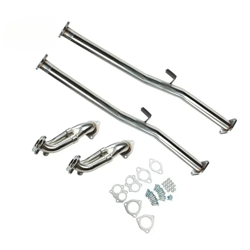 Stainless Steel Car exhaust System, Downpipe Fit for Nissan 90-96, 300ZX Turbo 3.0L Fairlady Z32 VG30DETT, High Quality