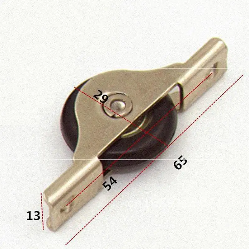 Heavy Duty Sliding Door Mute Wheel Cabinet Furniture Slide Way Practical Multifunctional Mute Roller Pulley