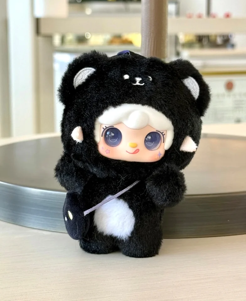 Yooki Bear V4 mini シークレット 黒 奥利奥小熊 ぬいぐるみ Sb01d5df8b7f5436a89babc4c23144