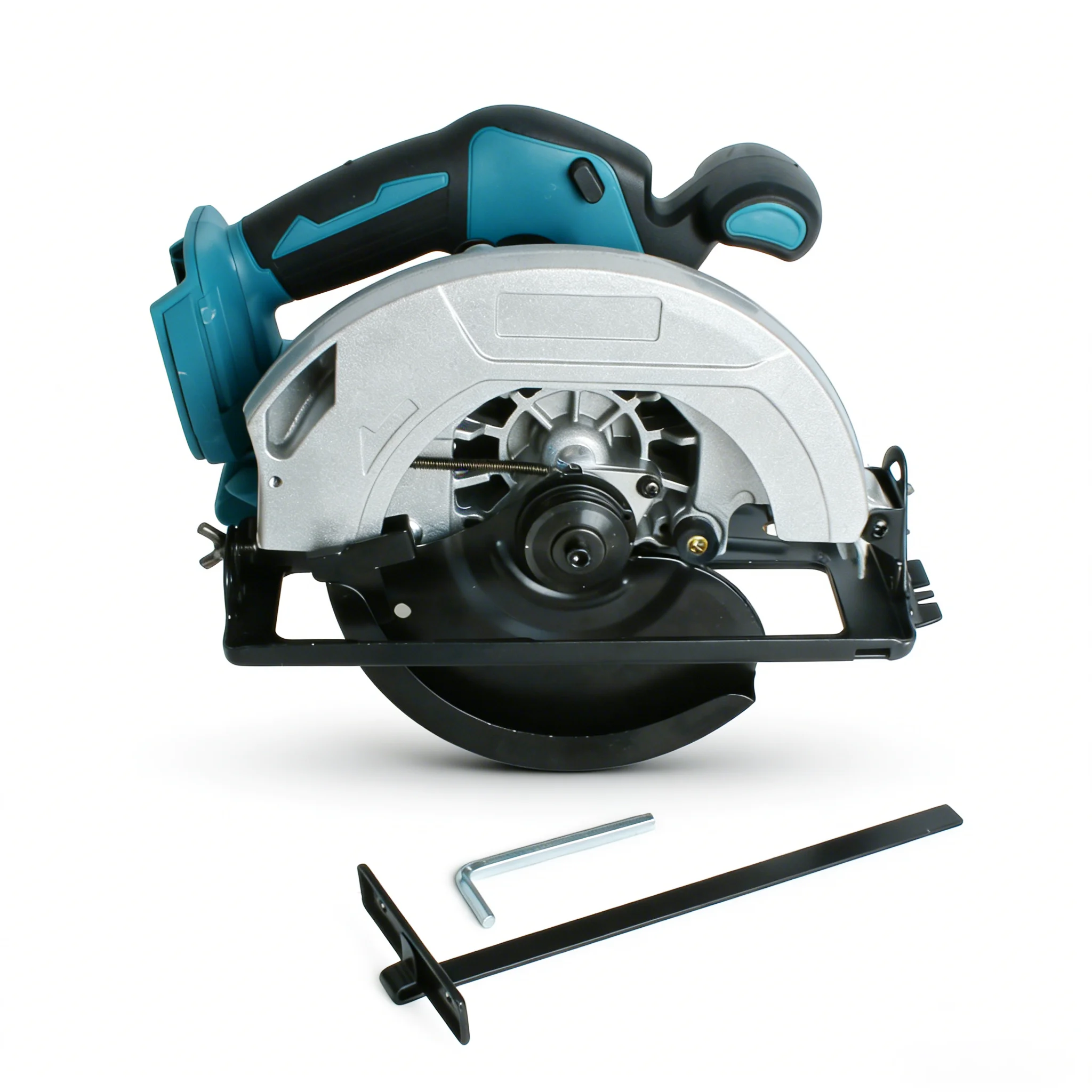 180mm Brushless Electric Circular Saw 0-45° Bevel Cutting Handheld Woodworking S