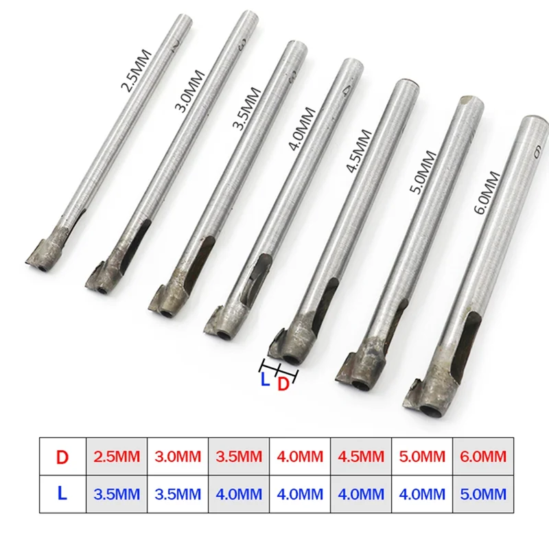 ABAH-DIY 가죽 조각 도구 벨트 구멍이있는 펀칭 DIY 바느질 가죽 Pacifierpunch 가죽 버클 벨트 테일 펀치