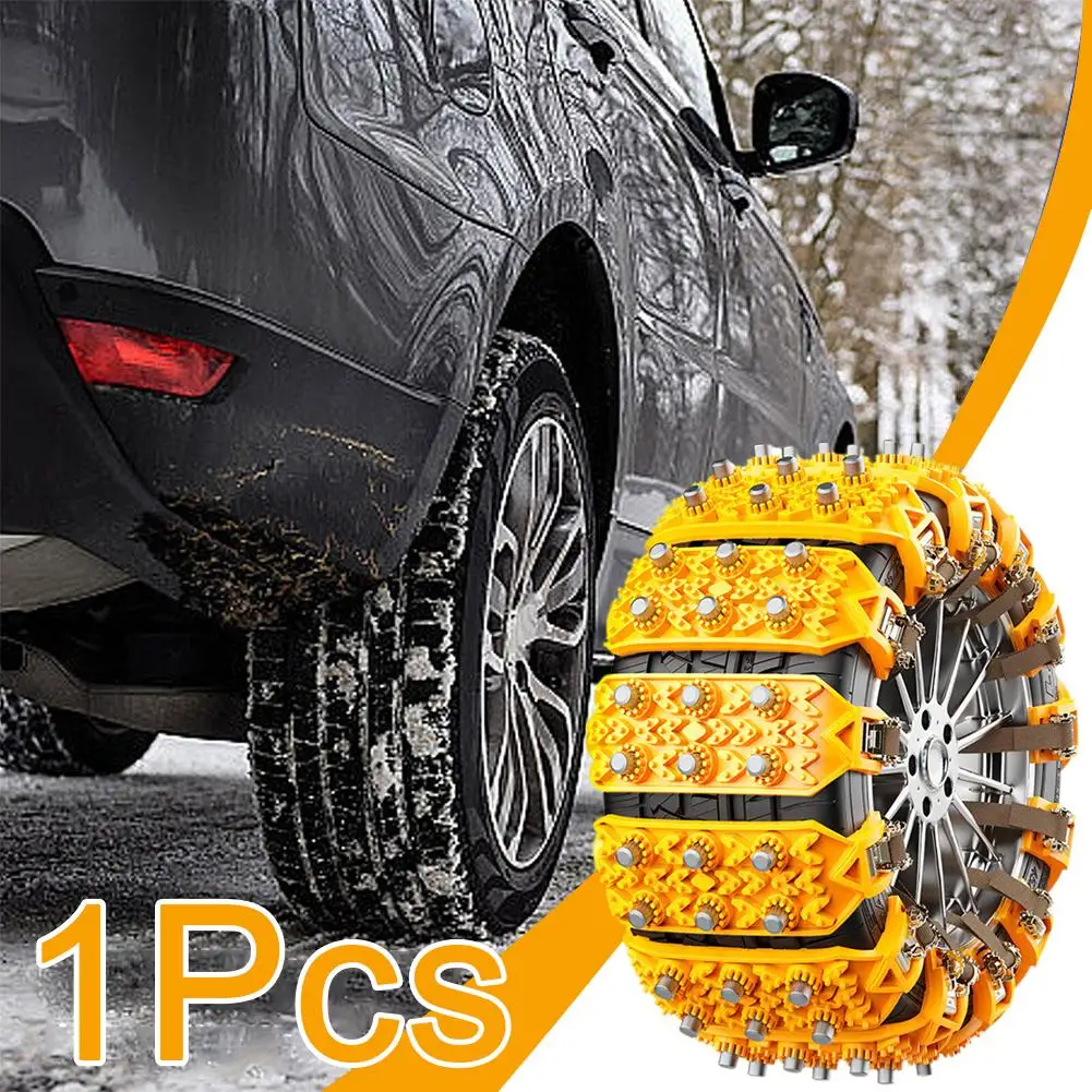 Rubber Anti-skid Chain No Jack Car Tires Sediment Beef Tendon Snow Tires Cleaning Maintenance Snow Chains