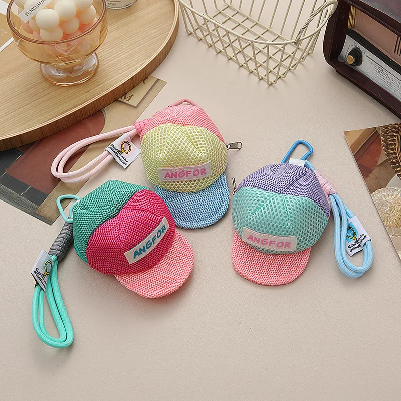 Urban Chic Mini Bag & Earphone Pouch | Versatile Hat Charm Coin Purse