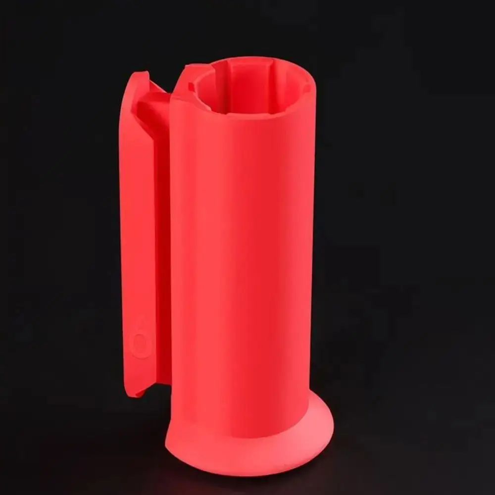 Wire Winder Fishing Rod Plug Silicone Fishing Line Winder Red High Elasticity Rod Head Cover Tackle Accessories