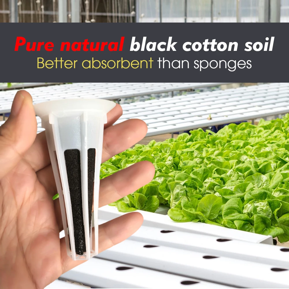 Hydroponic Indoor Garden Starter Kit with Seed Pods and Growth Medium