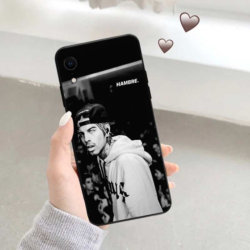 Phone Cases For iphone 15Pro XS Max 11 12 13 14 Pro 7 8 15 Plus Mini SE X XR Rauw Alejandro Singer Camera Protective Cover