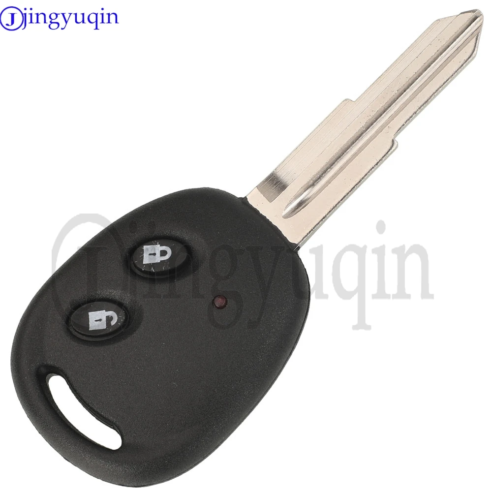 jingyuqin RK940EUT 433MHz FSK ID48 Chip Remote Car Key For Chevrolet Aveo Daewoo Spark Matiz 2 Buttons Key Control Fob
