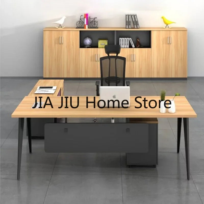 Simplicity Computer Office Desk Modern Single Boss Executive Office Desk Secretaire Table Escritorio Ordenador Furniture Qf50Od