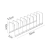 1Pc Stainless Steel Dish Rack Kitchen Dish Pan Plate Draining Rack 2