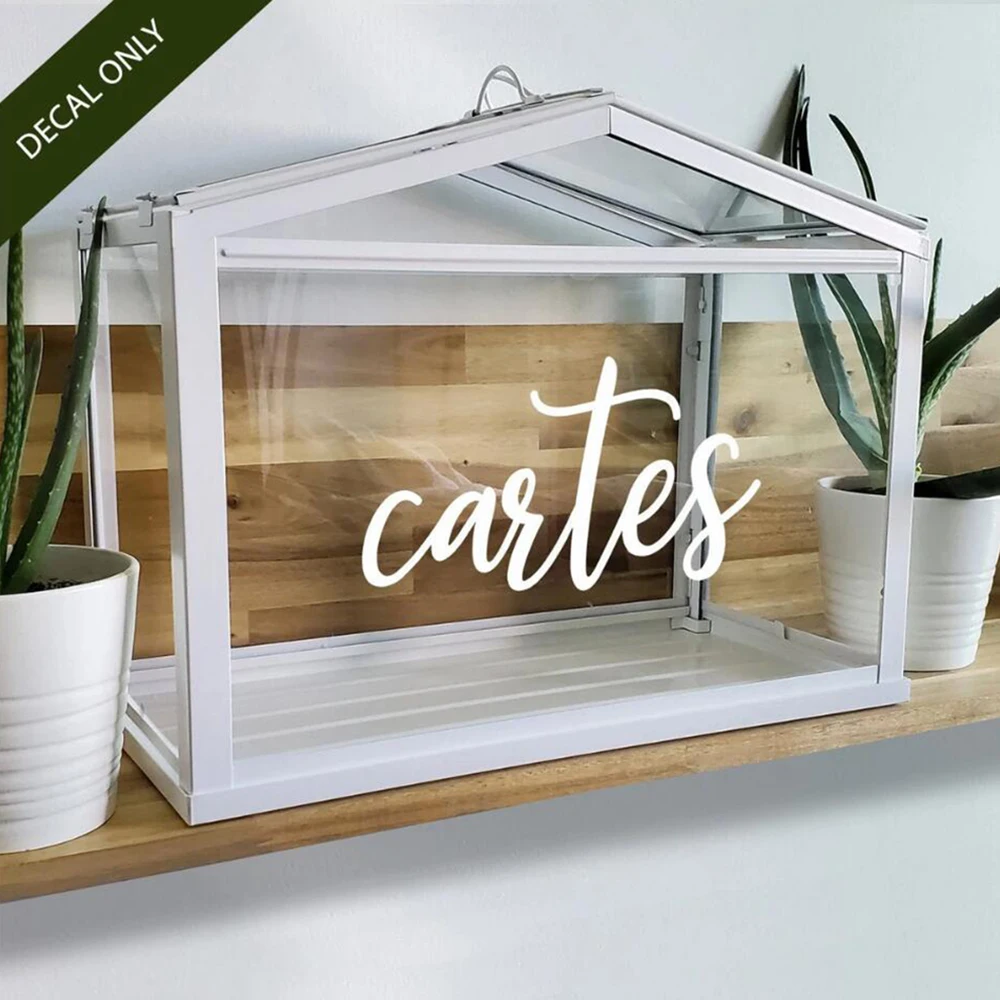 Onyl Sticker French Wedding Box Cards Sticker Decal Vinyl Wedding Mariage Boite Cartes Label Decalcomanie Adesivi Decorazioni Per Il Matrimonio