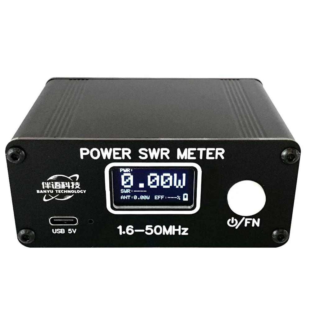 소형 전력 SWR 계량기 HF 디지털 디스플레이 단파 스탠딩 웨이브 계량기, 고주파 SWR 계량기 전기 기기, 0.5W-150W