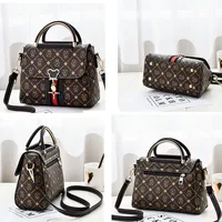 New Shoulder bag Women bag tote luxury designer handbag women Handbags leather Printed monogram single shoulder straddle bag 5