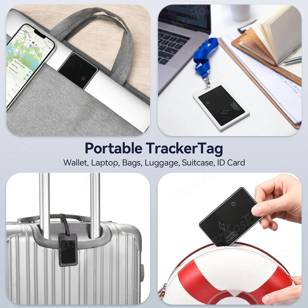 Card Finder GPS Tracker Works with Find My App for Wallet Smart Tag Globle Position mini Locator for IOS System Only