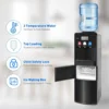 1 Water Dispenser with Built-in Ice Maker, Top Loading Water Cooler Dispenser for 3-5 Gallon Bottle with a Scoop, 3 Temps, Child 2