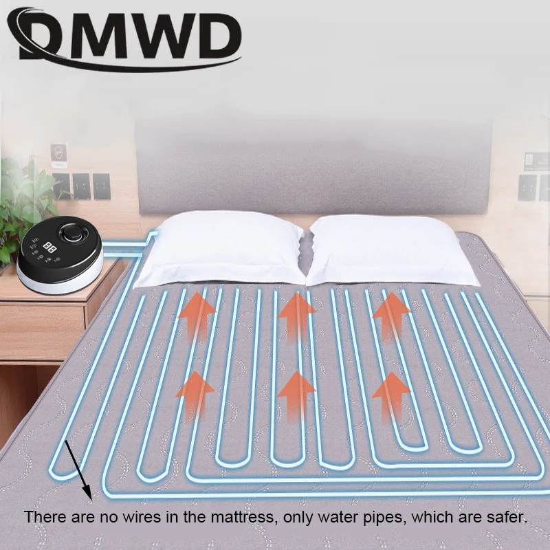 DMWD Water Circulation Heating Mattress Double Body Electric Blanket Mattress  Water Heating Thermostat Warmer Winter Heater - AliExpress
