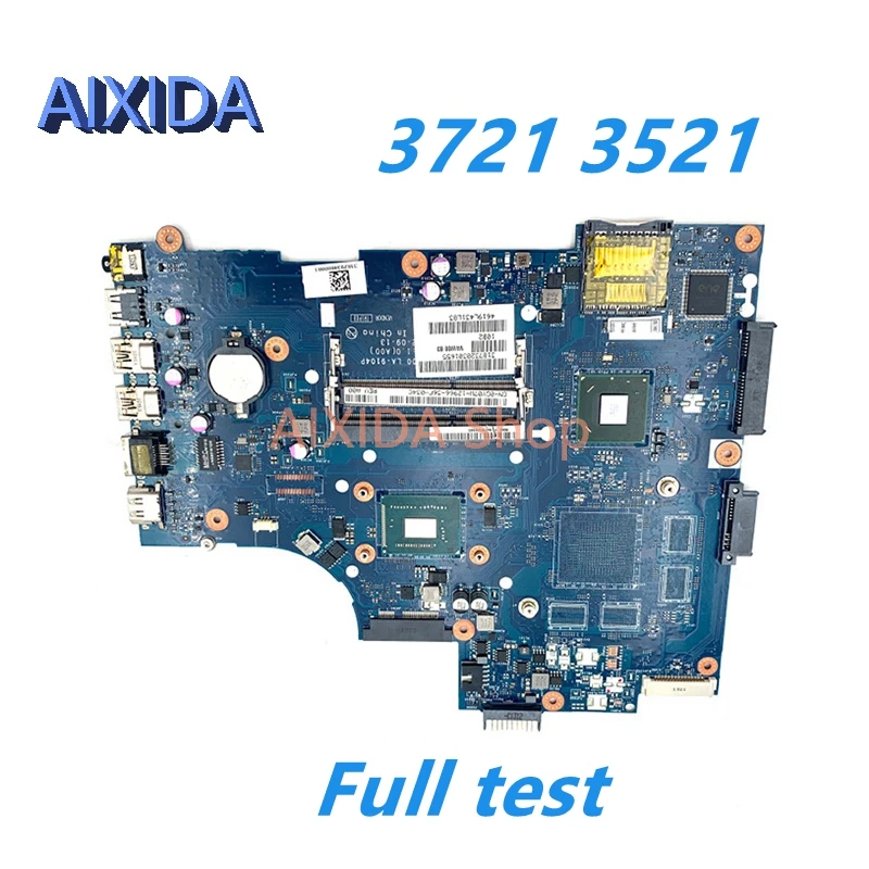 

AIXIDA CN-0GY07W 0GY07W GY07W VAW00 LA-9104P для Inspiron 3721 3521, материнская плата для ноутбука SR10A 1017U HD4000 DDR3, полностью протестирована