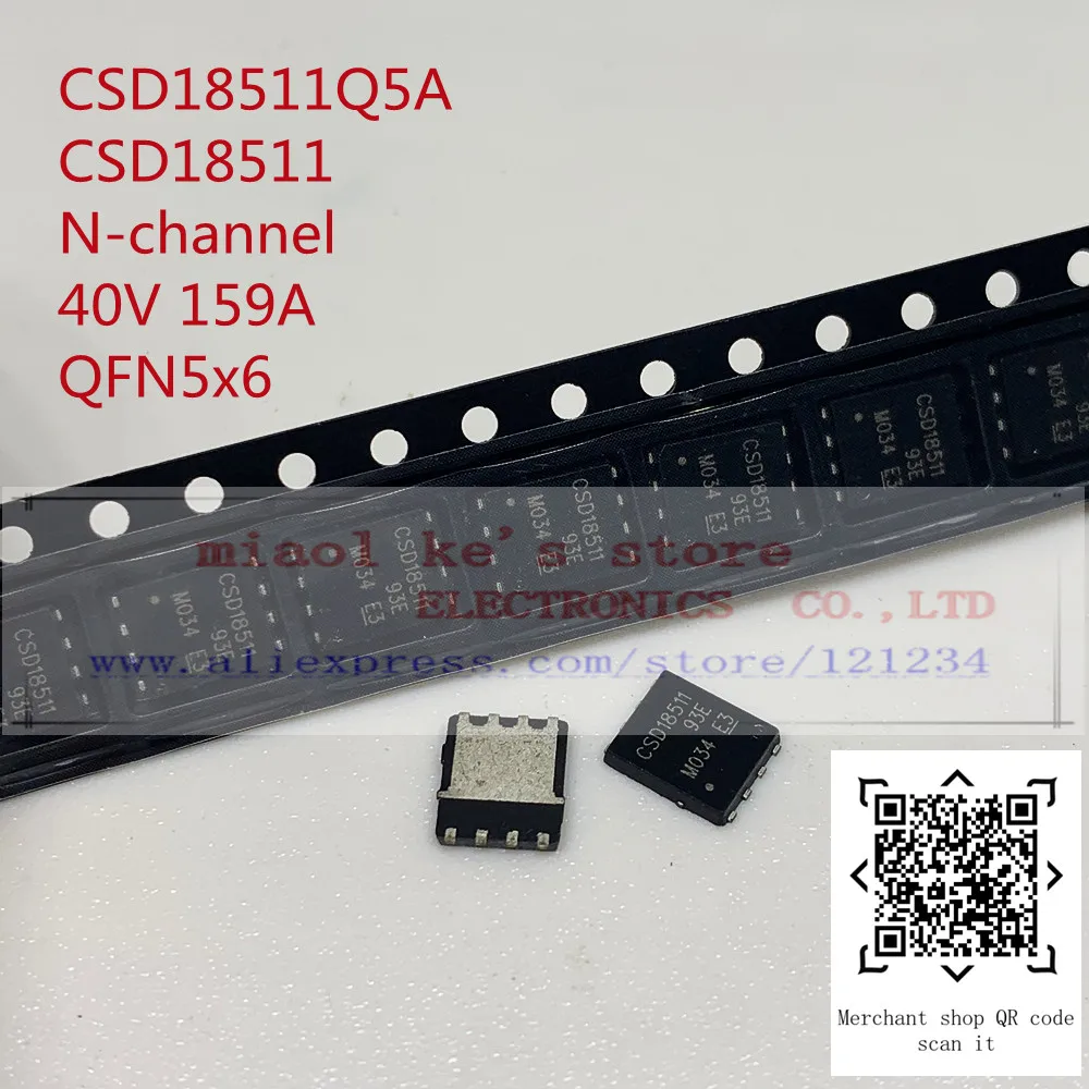 [10pcs]100%new Original Csd18503q5a Csd18511q5a Csd18563q5a Csd18503 ...