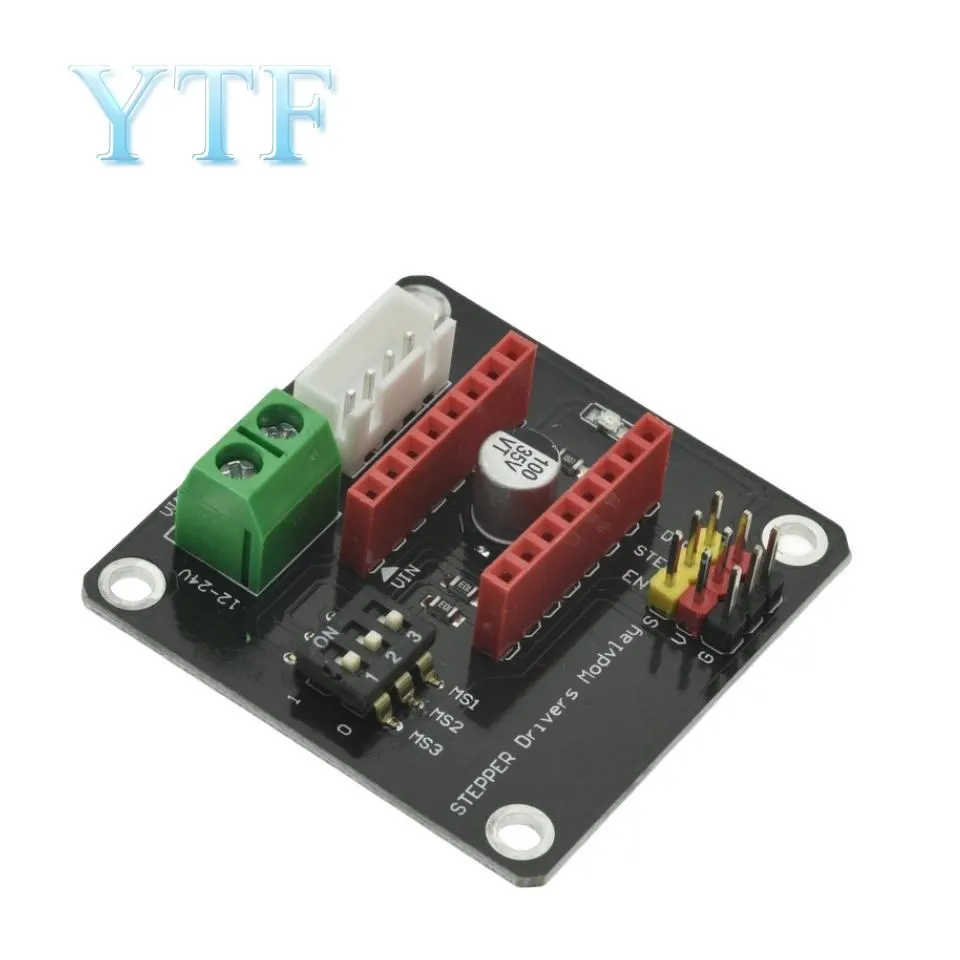 모터 드라이버 확장 보드, DRV8825 A4988 3D 프린터 제어 실드 모듈, Arduino UNO R3 Ramps1.4 DIY 키트용, 42 스텝퍼