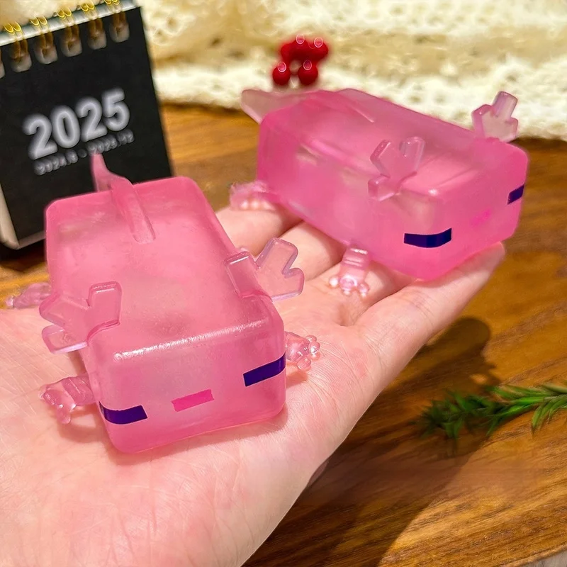 Game Axolotl Squeeze Toys Relieve Stress And Release Emotions Fidget Sensory Squeeze Toys Increase Entertainment Festiva