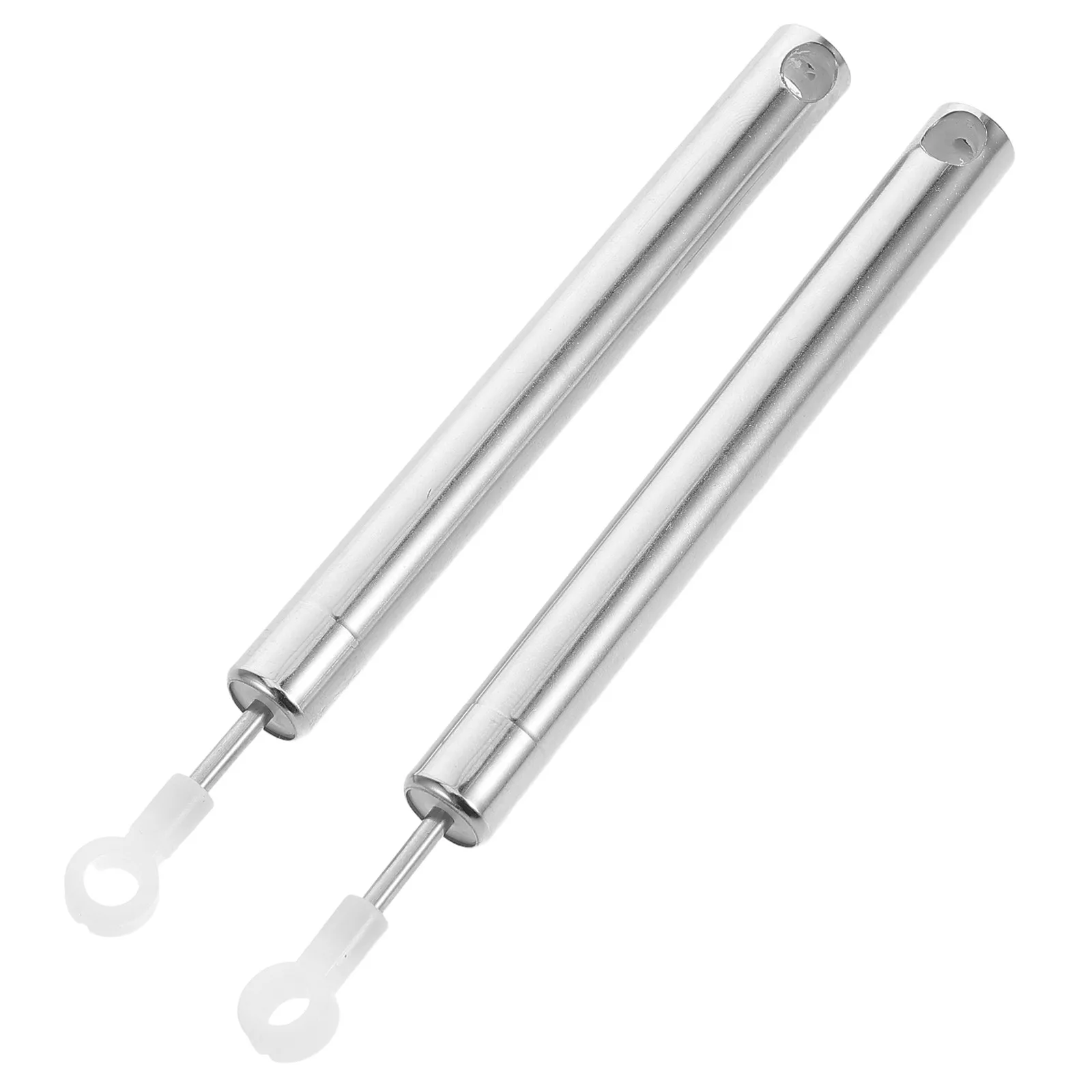 2Pcs 금속 쓰레기통 댐퍼 조용한 소프트 클로징 시스템 서랍 스타일 쓰레기통 교체용 양방향 슬라이딩 레일 버퍼