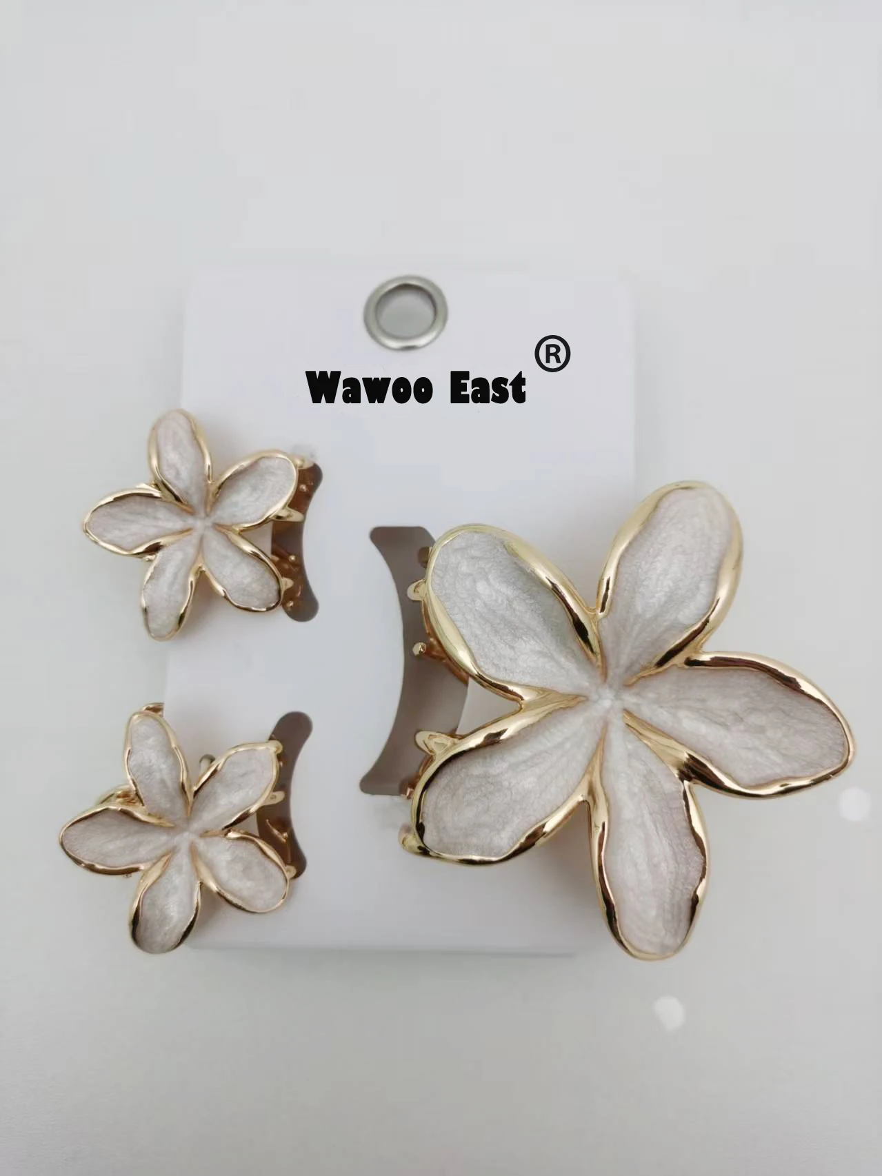 Lily Flower Hair Clip Set 1