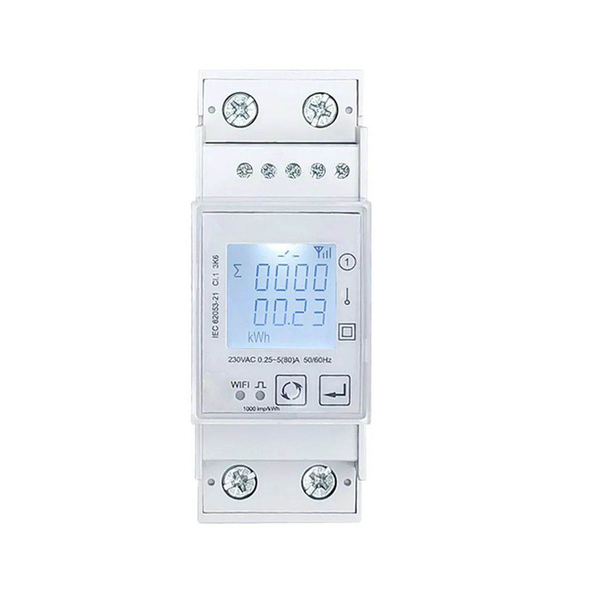 

Счетчик электроэнергии ZigBee, однофазный, 110 В, 220 В, 50/60 Гц