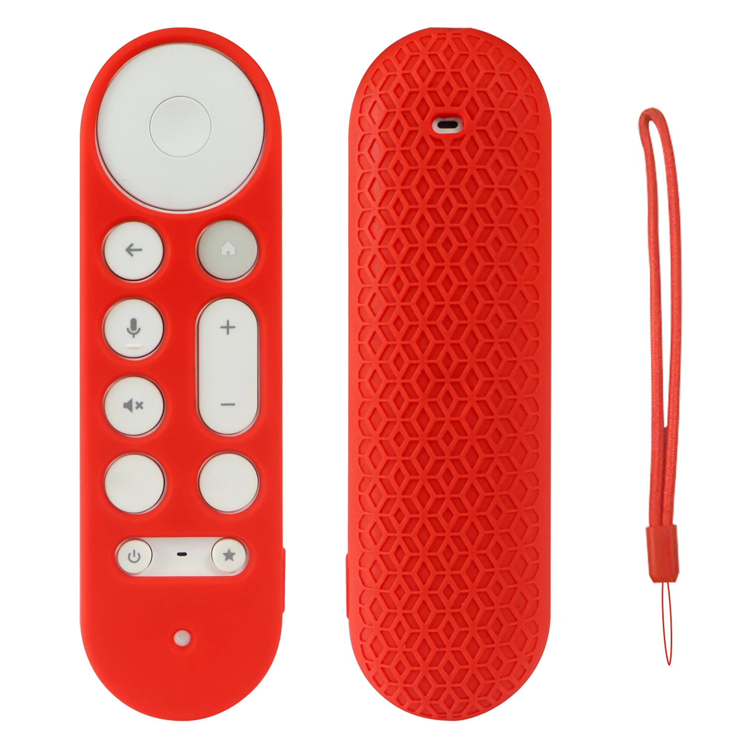 Silicone Remote Controller Cases Protective Covers For Google TV Streamer 4K TV for Google GY3LE Remote Controll