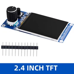 Compact TFT LCD Display with Rotary Encoder and SPI Interface (2.4 inch)