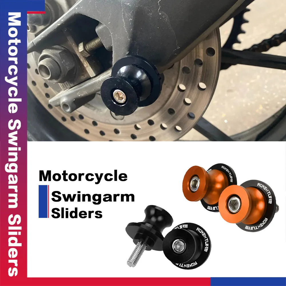 

For 1290 Super Adventure 390 790 1050 1090 1190 ADVENTURE ADV Motorcycle Aluminium Parts 10MM Swingarm Spool Slider Stand Screws