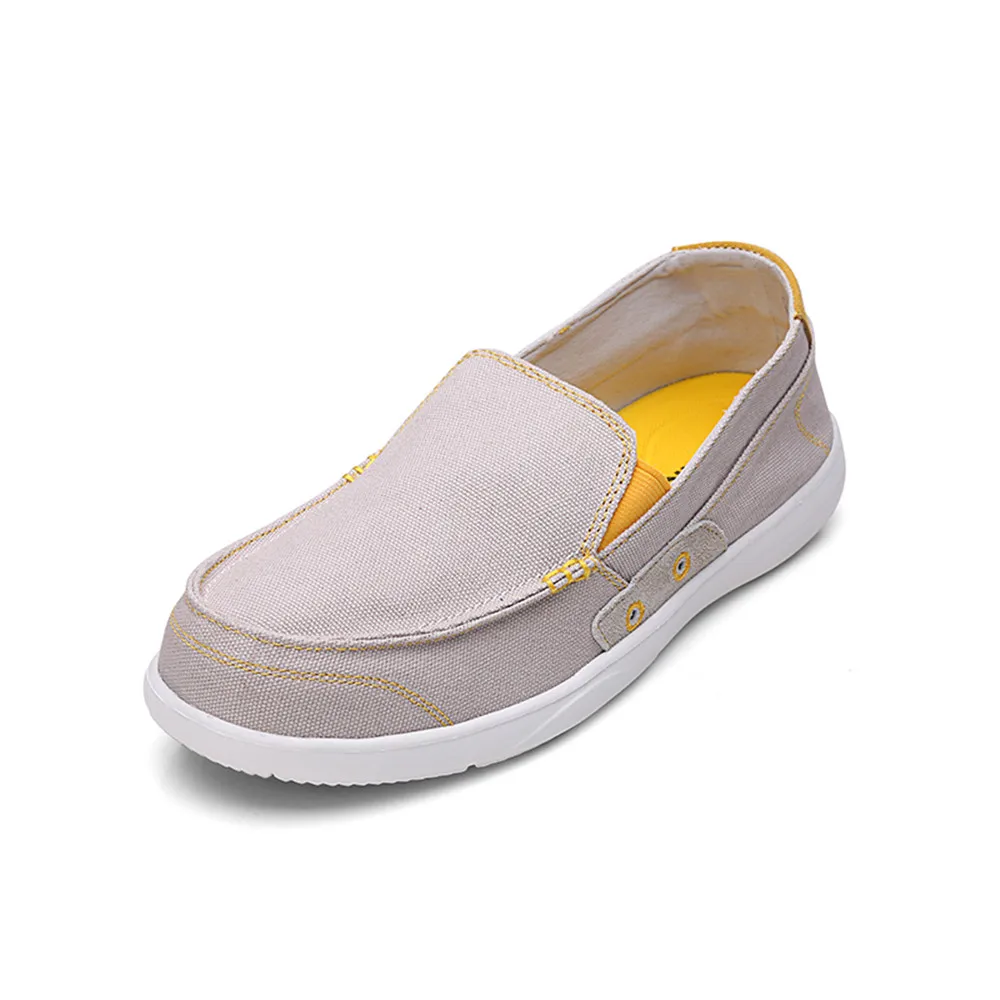

Men Breathable Casual Shoes Leisure Flat Cloth Shoes Fisherman Shoes Slip-on Walking Light Footwear Size 39-45