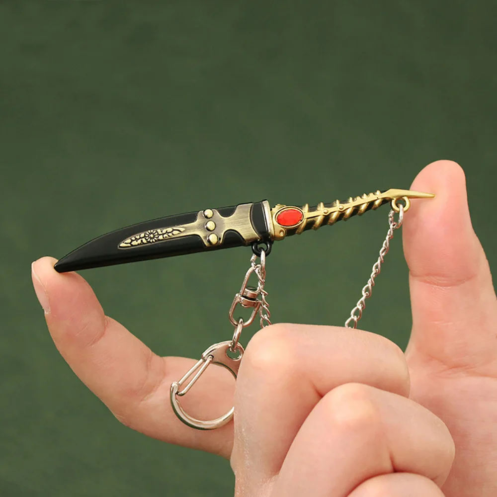 Gioco Tv Series Periferiche Di Thrones 9Cm Mini Portachiavi Con Ciondolo Per Uomo Dragon Bone Dagger Midel Portachiavi Fan Raccolgono Gioielli