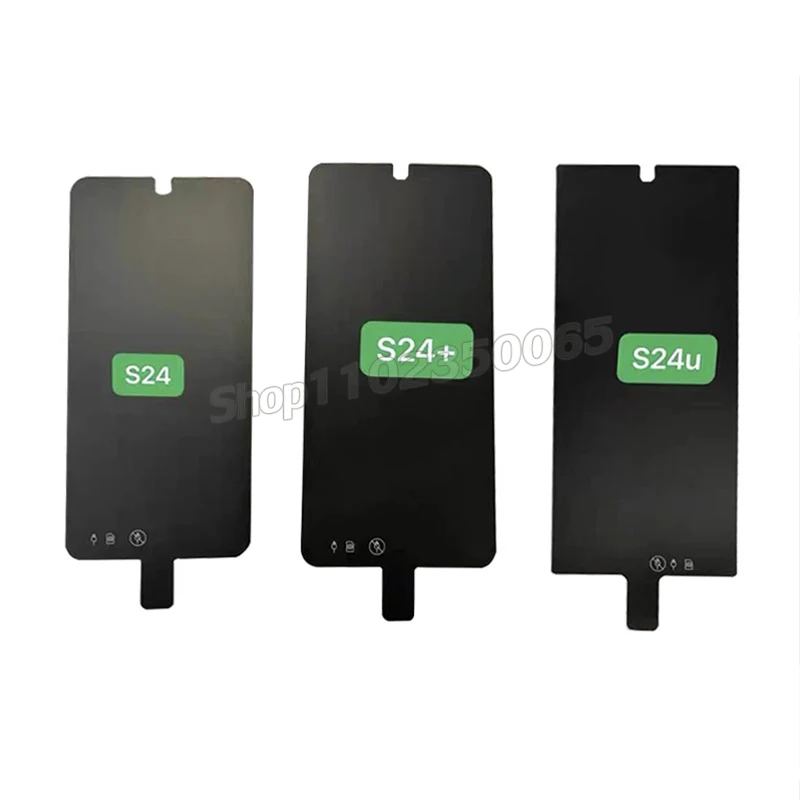 100PCS New Phone Factory Plastic Stickers For S25 24 S23 S22 Ultra S20 S10 Note 20 LCD Outer Screen Packaging Protecting Film