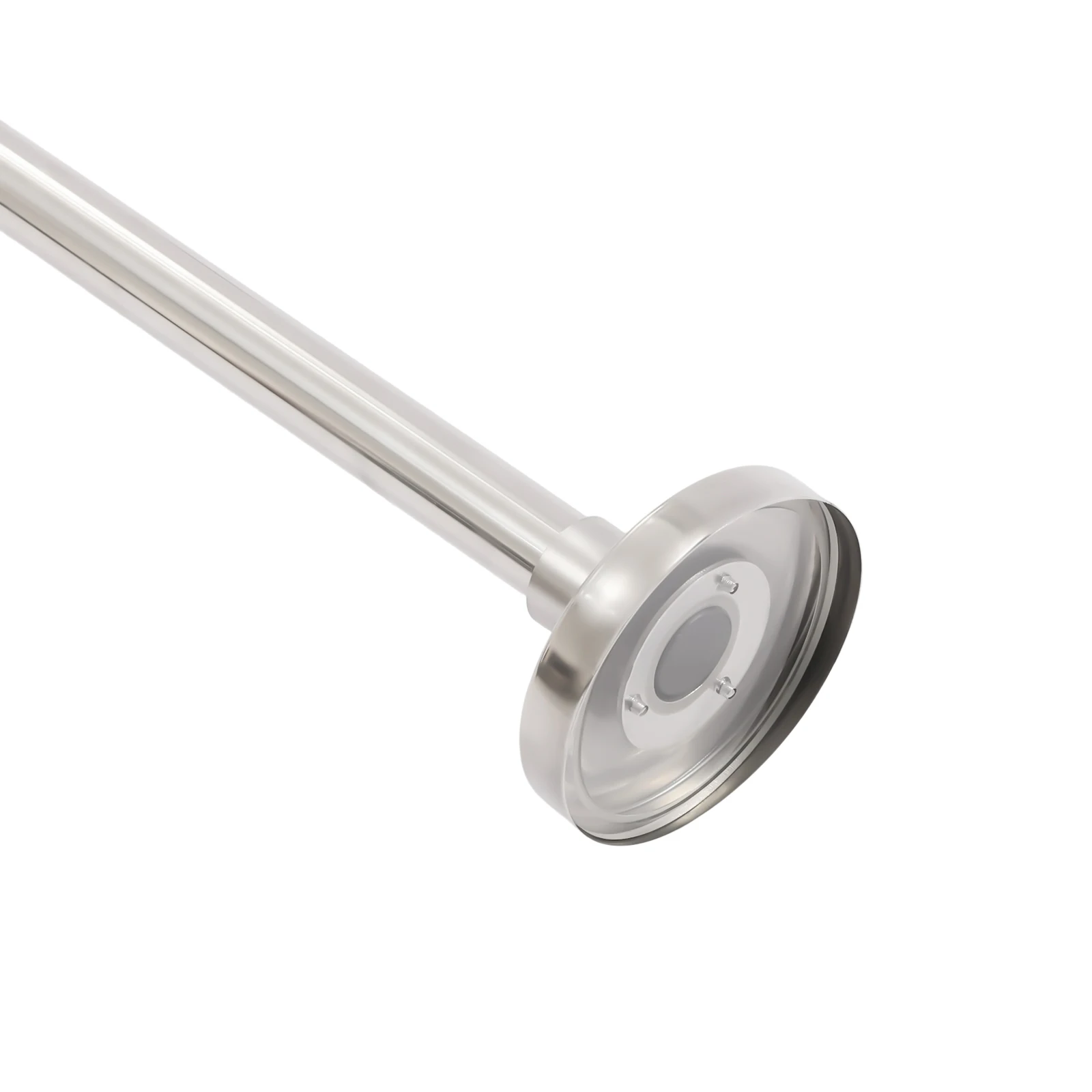 Duschvorhangstange in Diamantform für die Ecke, Edelstahl-Duschstangenhalter ohne Bohren für Badezimmer und Bekleidungsgeschäfte – Detail 5
