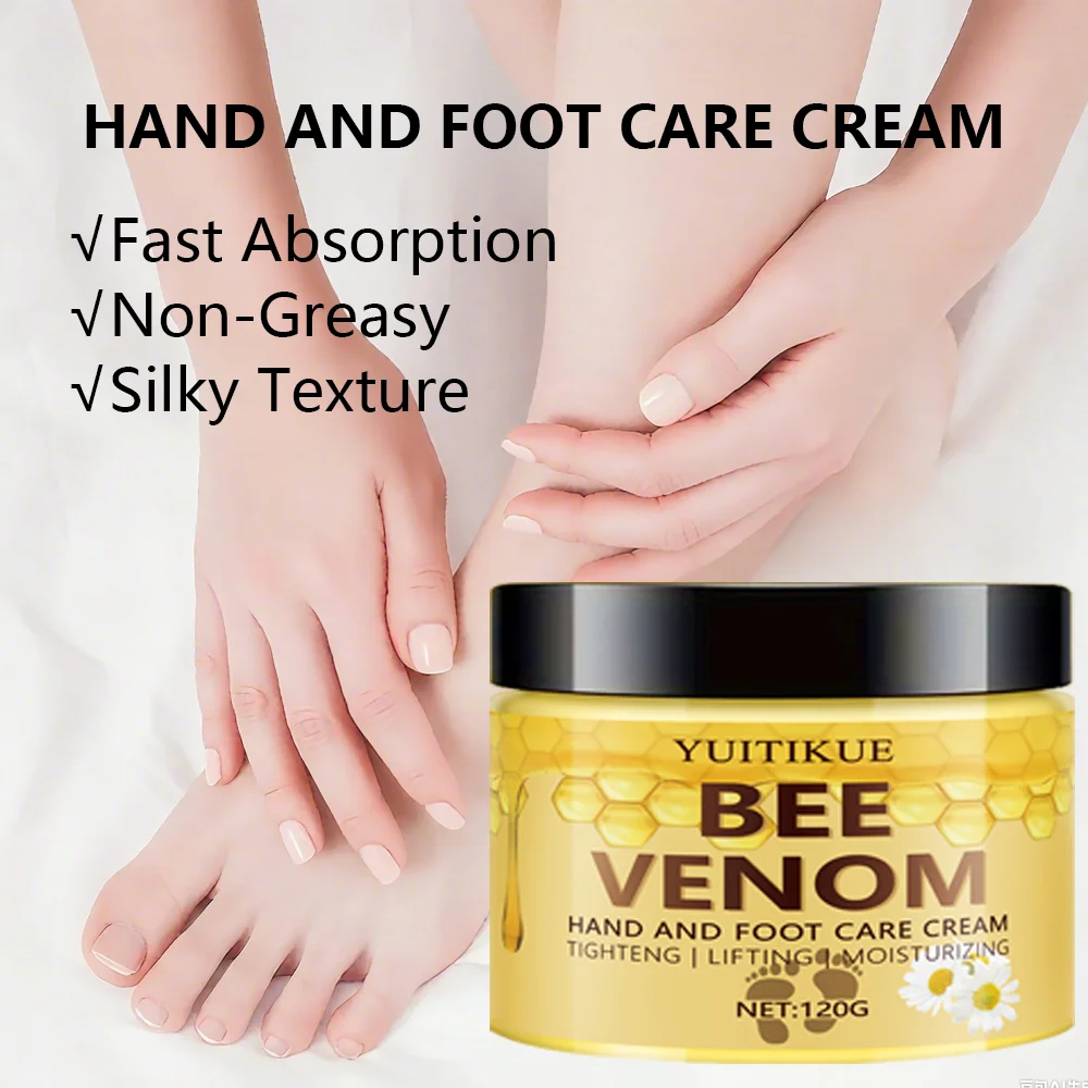 YUITIKUE Bee Venom Hand and Foot Care Cream - Firming | Lifting | Moisturizing, suitable for all skin types