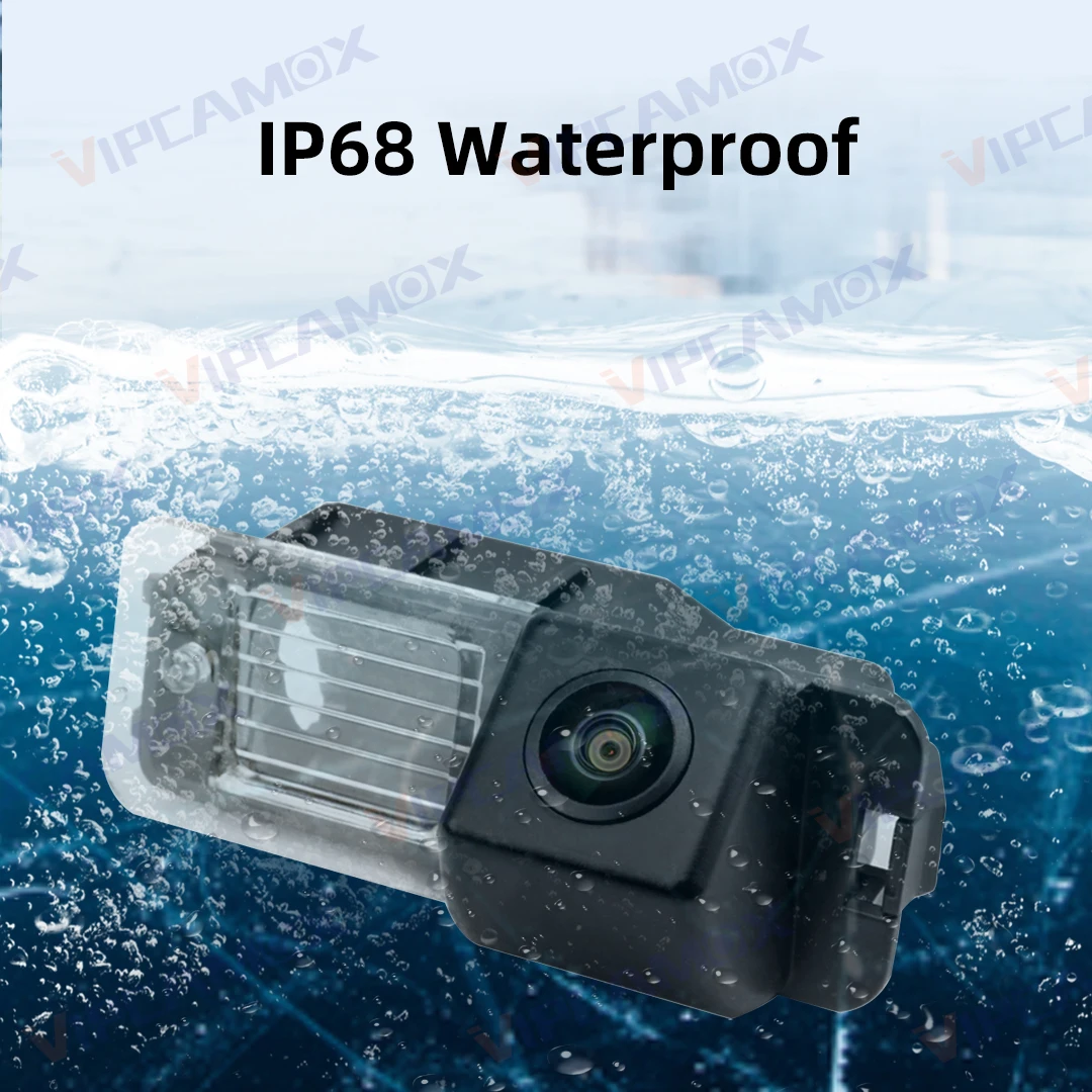 HD 후방 카메라, VW 골프 MK6 어안 렌즈, 스타라이트 나이트 비전, IP68 CVBS 리버스 카메라, 파사트 B6 B7 CC용