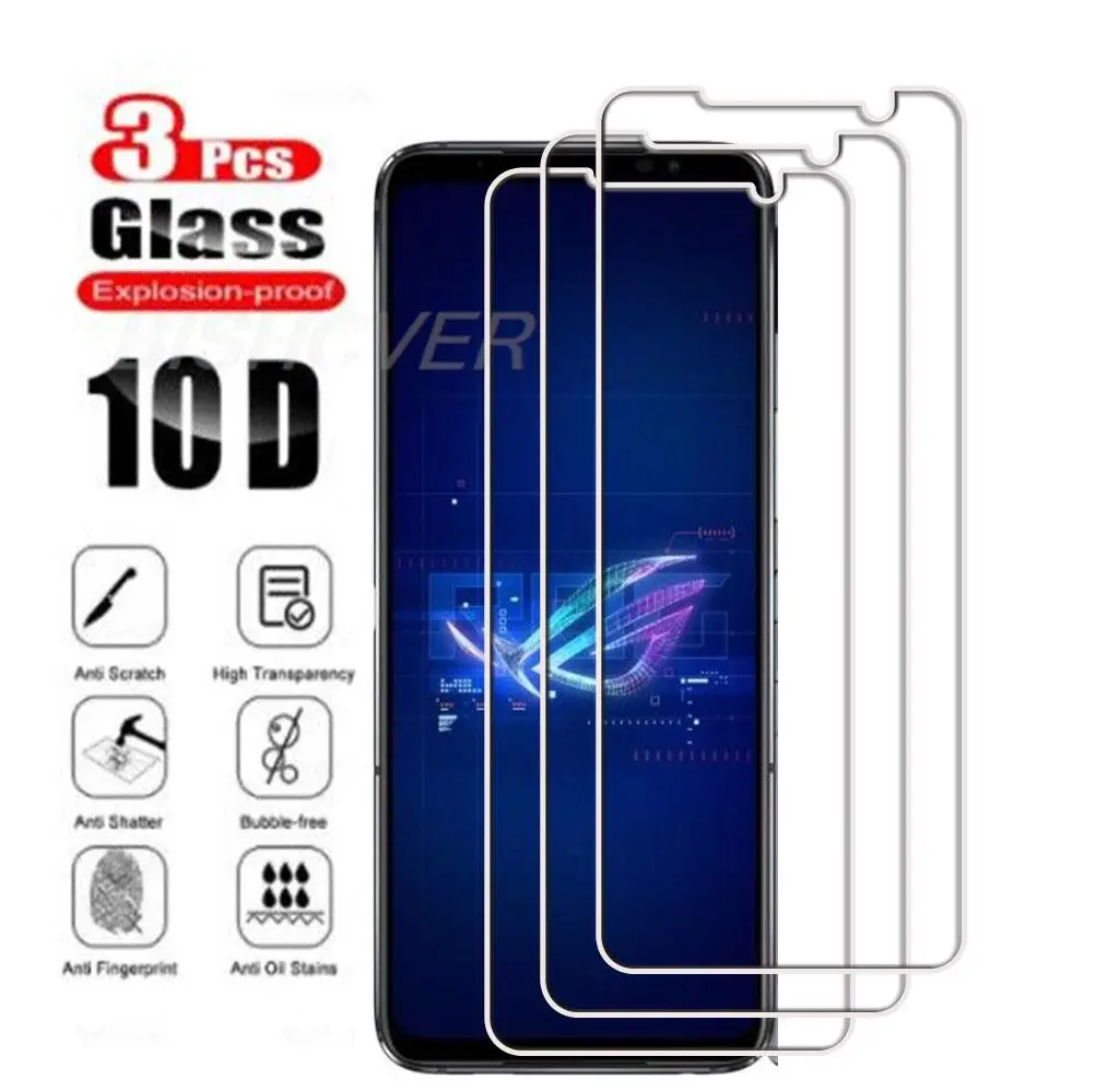 TingYR Vetro Temperato Per ASUS ROG Phone 5 Pro – Durezza 9H, Antigraffio, Confezione Da 2 Pezzi - 4