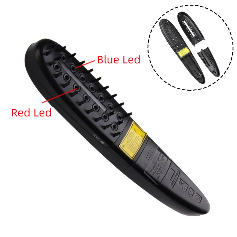 Infrared Massage Laser Electric Comb Equipment Hair Growth Care Anti Hair Loss Treatment Regrowth Restoration Grow Brush