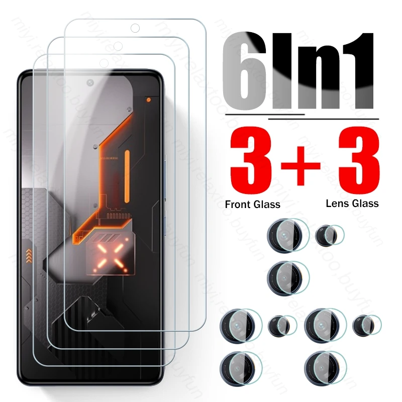 

6In1 Camera Protective Glass For Infinix GT 10 Pro 10Pro 5G HD Screen Protector Safty Glass Film On Infini GT10 Pro GT10Pro NFC