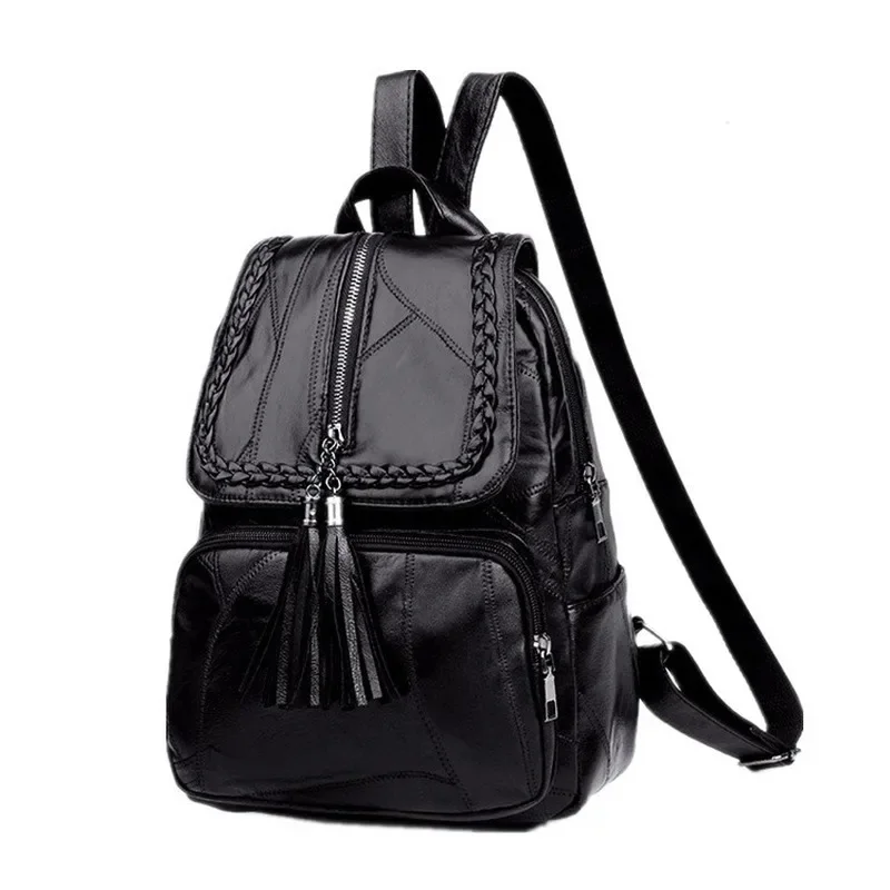 Women Backpack Designer High Quality Leather Women Bag Fashion School Bags Multifunction Large Capacity Travel Backpacks Mochila