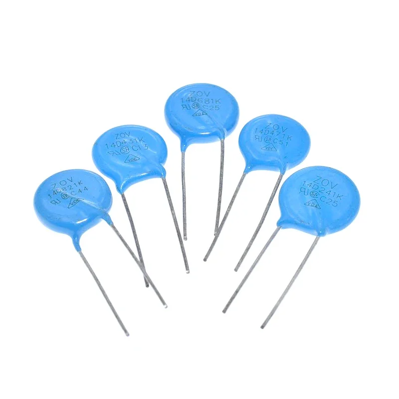 

10pcs varistor piezoresistor 14D270K 14D470K 14D101K 14D151K 14D241K 14D271K 14D391K 14D431K 14D471K 14D561K 14D681K 14D821K