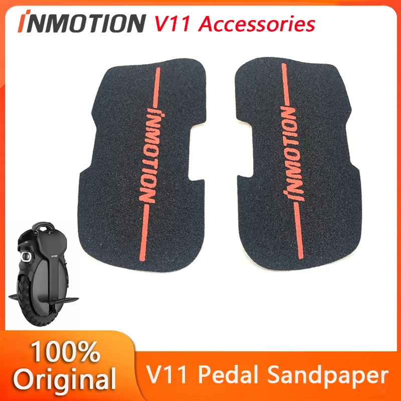 

Оригинальная наждачная бумага INMOTION для педалей, запчасти для INMOTION V11, Одноколесный самобалансирующийся скутер, красная наклейка на педаль, одноколесные аксессуары