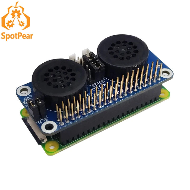 Raspberry pi Zero 3b 4b Placa de Expansão Alto-falante Gpio Placa de Som de Amplificação de Áudio Pwm