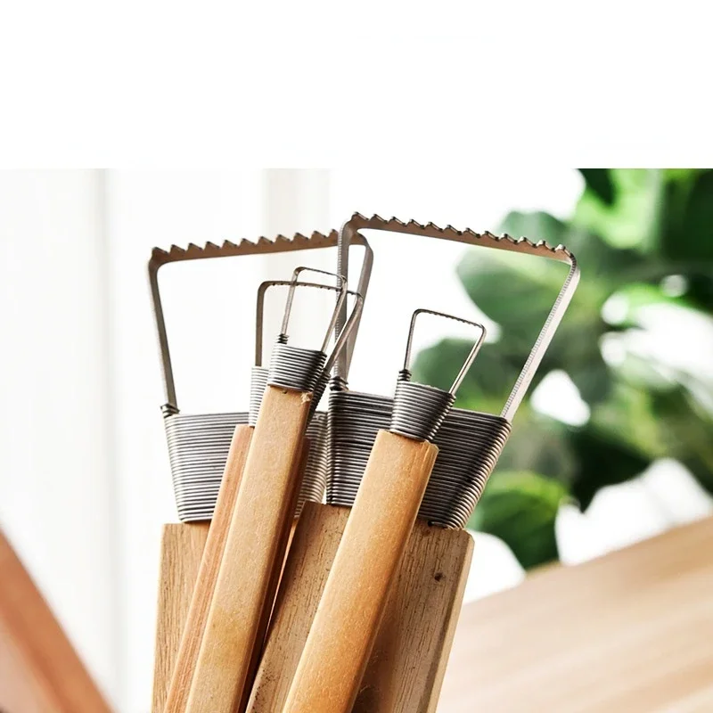 Pottery Tool DIY Large Tooth Texture Sculpture Clay Sculpture Repair Tool 1 Piece Light and Easy To Use Many Styles polymer clay tools pottery tools clay sculpting tools pottery sculpting tools clay craft tool