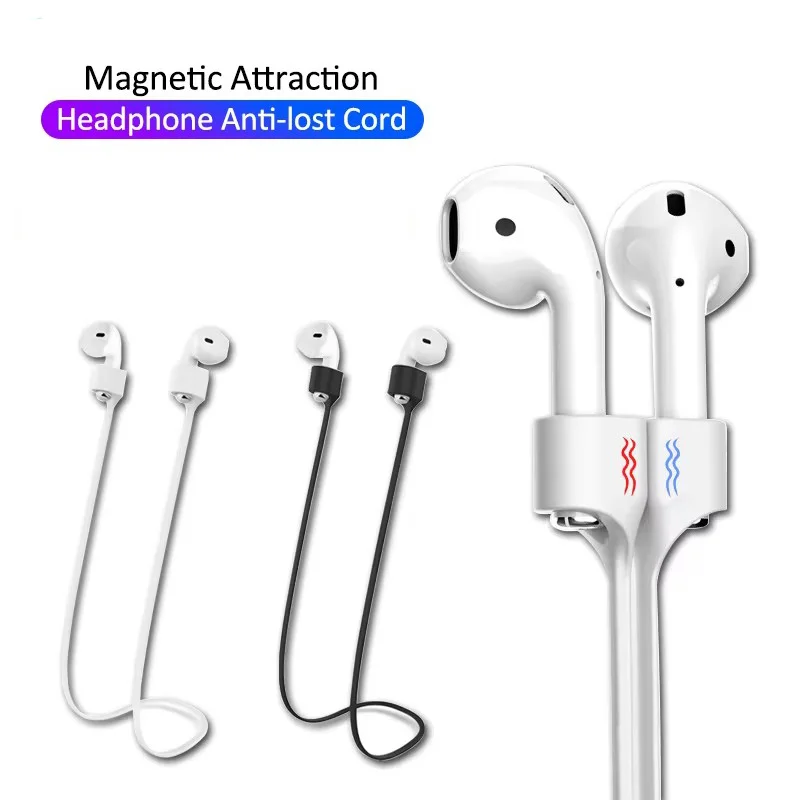Apple Airpods 1 2 3 Air Pods Pro earphone strap anti-lost magnetic rope Bluetooth wireless earbuds strap